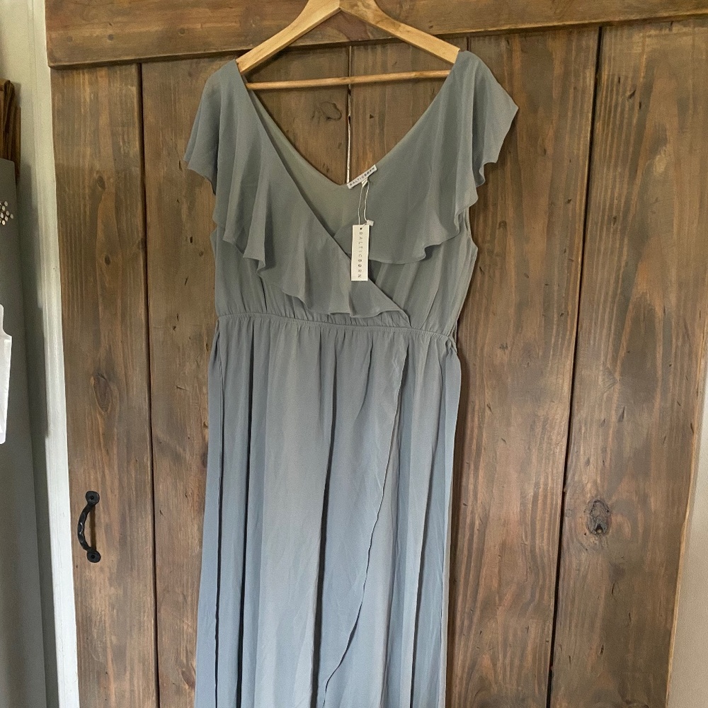 Baltic Born Kristina Maxi Dress Powder Blue